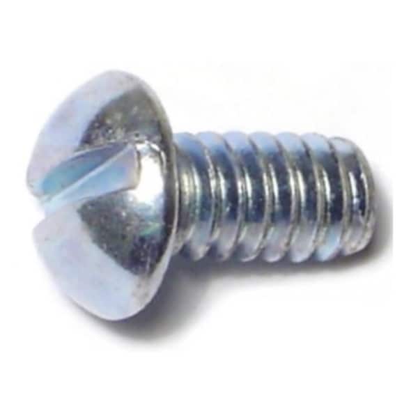 Midwest Fastener #10-24 x 3/8 in Slotted Round Machine Screw, Zinc Plated Steel, 39 PK 61481 - main